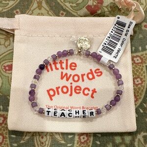 Little Words Project “TEACHER” Bracelet